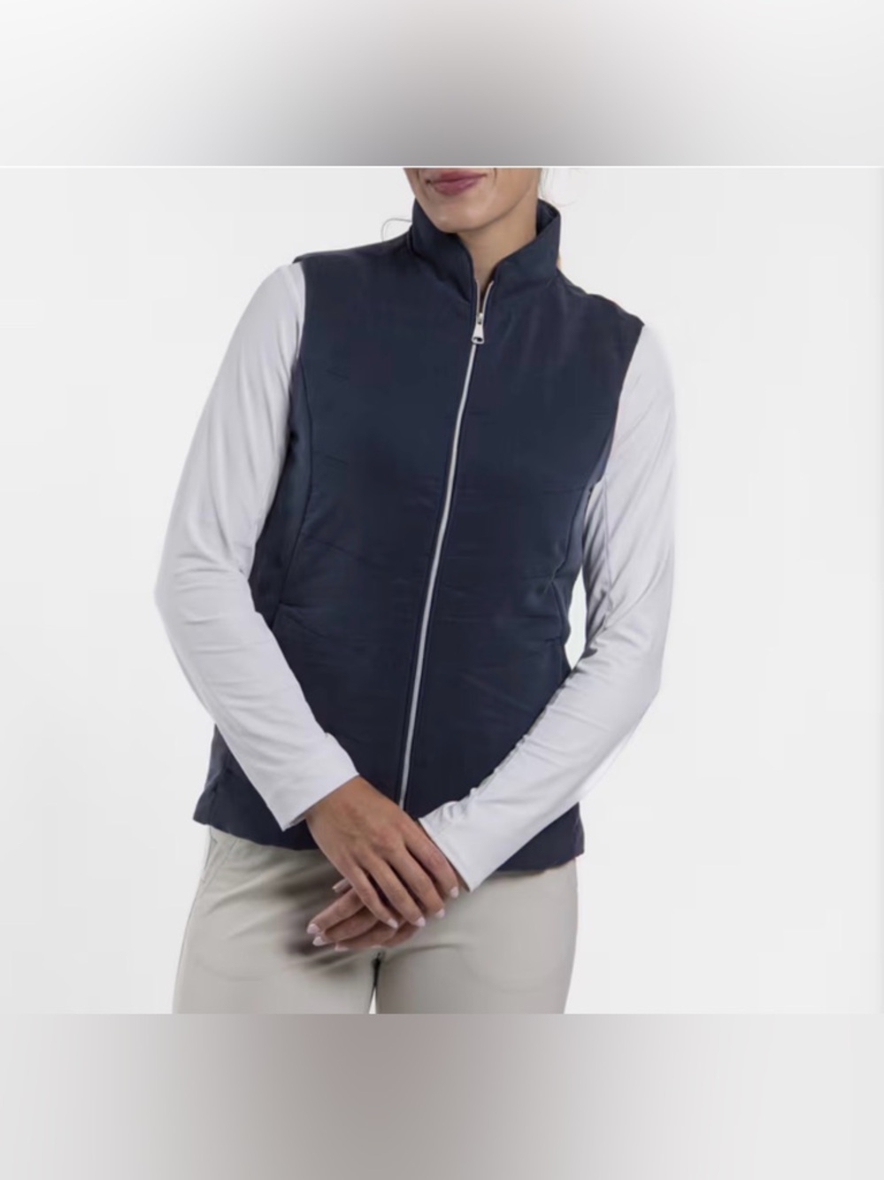 ✨ KJUS Lightweight Maven Gilet Vest Zip Front‎ Performance XS Blue ✨